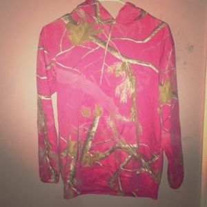 Pink Camo Woman’s hoodie